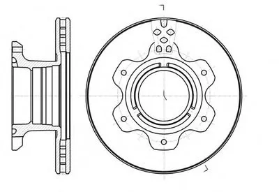 Тормозной диск REMSA купить