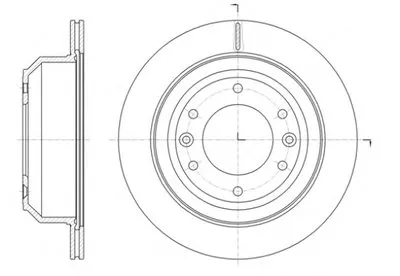 Тормозной диск REMSA купить
