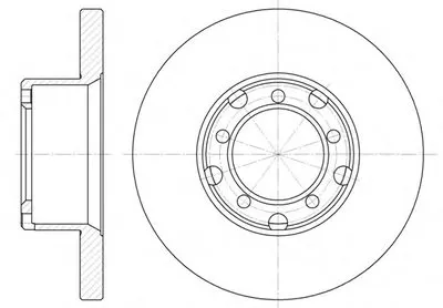 Тормозной диск REMSA купить