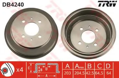 Тормозной барабан TRW купить