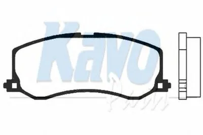 Комплект тормозных колодок, дисковый тормоз MK KASHIYAMA KAVO PARTS купить