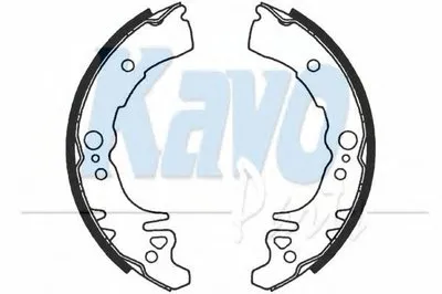 Комплект тормозных колодок MK KASHIYAMA KAVO PARTS купить