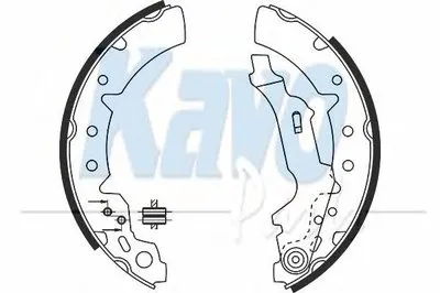 Комплект тормозных колодок MK KASHIYAMA KAVO PARTS купить