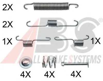 Комплектующие, тормозная колодка A.B.S. купить