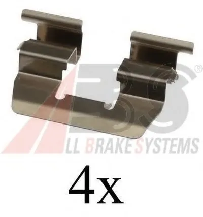 Комплектующие, колодки дискового тормоза A.B.S. купить