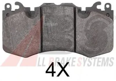 Комплект тормозных колодок, дисковый тормоз A.B.S. купить