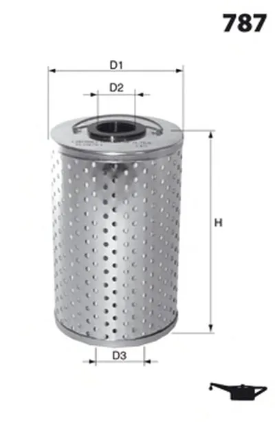 Масляный фильтр MECAFILTER MECAFILTER купить