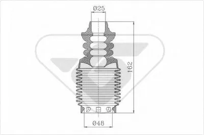 Пылезащитный комплект, амортизатор HUTCHINSON купить