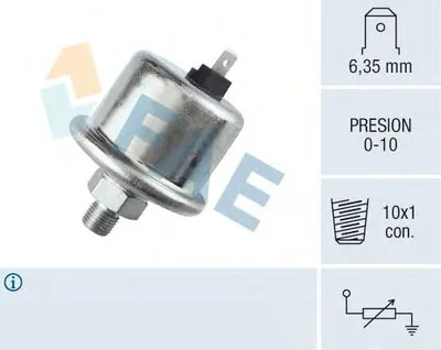 Датчик, давление масла FAE купить