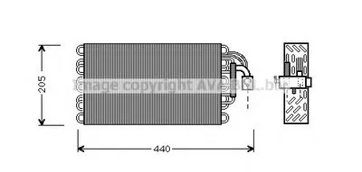 Испаритель, кондиционер AVA QUALITY COOLING купить