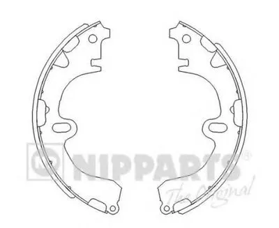 Комплект тормозных колодок NIPPARTS купить