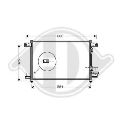 Конденсатор, кондиционер DIEDERICHS купить