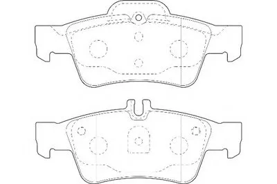 Комплект тормозных колодок, дисковый тормоз DURON купить