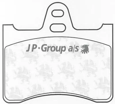 Комплект тормозных колодок, дисковый тормоз QH JP GROUP купить