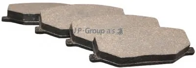 Комплект тормозных колодок, дисковый тормоз QH JP GROUP купить
