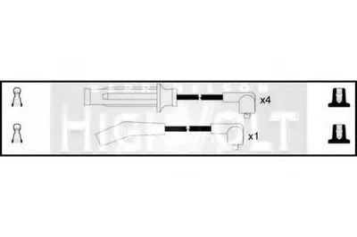 Комплект проводов зажигания HighVolt STANDARD купить