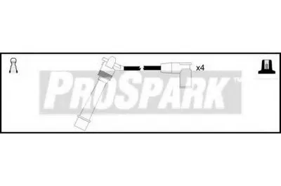 Комплект проводов зажигания ProSpark STANDARD купить