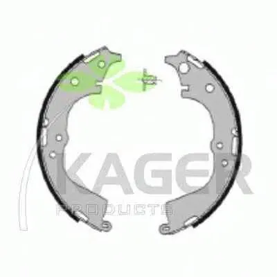 Комплект тормозных колодок KAGER купить