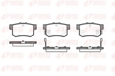Комплект тормозных колодок, дисковый тормоз KAWE купить