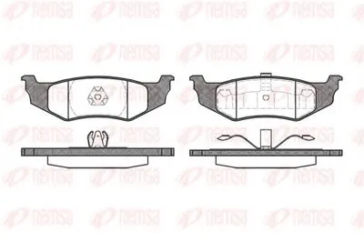 Комплект тормозных колодок, дисковый тормоз KAWE купить