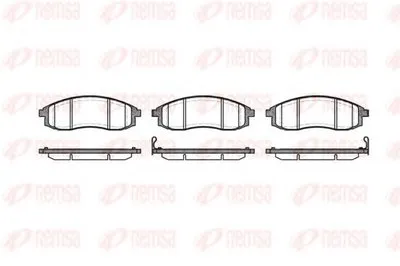Комплект тормозных колодок, дисковый тормоз KAWE купить