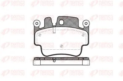Комплект тормозных колодок, дисковый тормоз KAWE купить