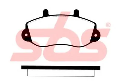 Комплект тормозных колодок, дисковый тормоз sbs купить