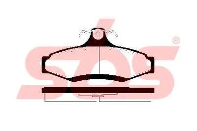 Комплект тормозных колодок, дисковый тормоз sbs купить