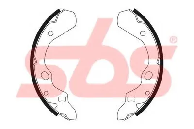 Комплект тормозных колодок sbs купить