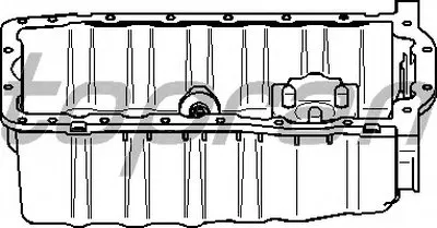 Масляный поддон TOPRAN купить