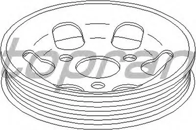 Ременный шкив, насос гидроусилителя TOPRAN купить