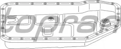 Масляный поддон, автоматическая коробка передач TOPRAN купить