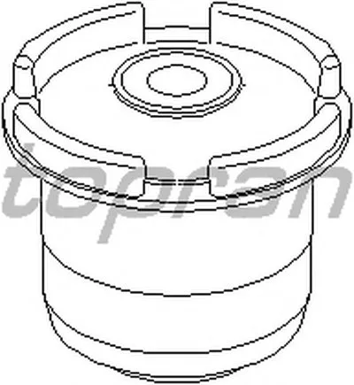 Втулка, балка моста TOPRAN купить