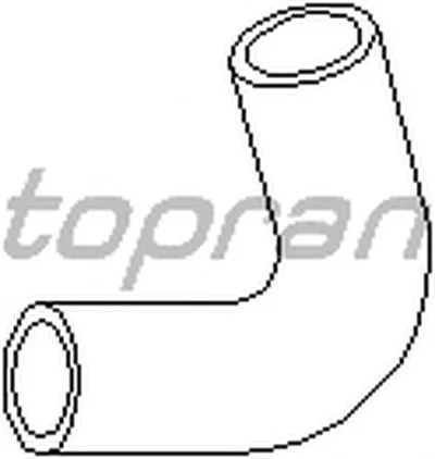 Шланг, вентиляция картера TOPRAN купить