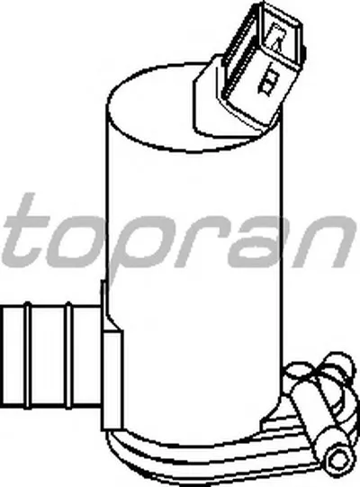 Водяной насос, система очистки окон TOPRAN купить