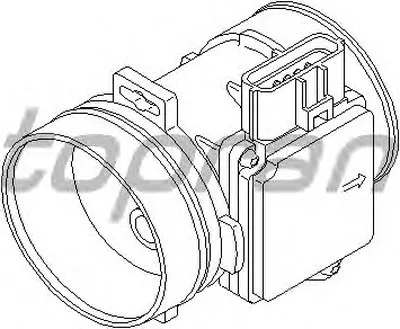 Расходомер воздуха TOPRAN купить