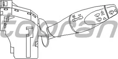 Переключатель стеклоочистителя TOPRAN купить