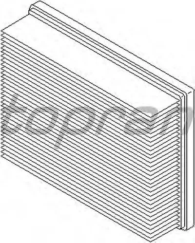 Воздушный фильтр TOPRAN купить