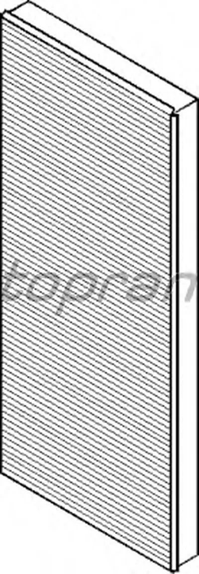 Фильтр, воздух во внутренном пространстве TOPRAN купить