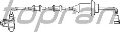 Датчик, частота вращения колеса TOPRAN купить
