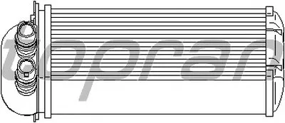 Теплообменник, отопление салона TOPRAN купить
