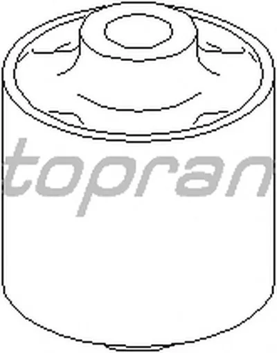 Втулка, балка моста TOPRAN купить