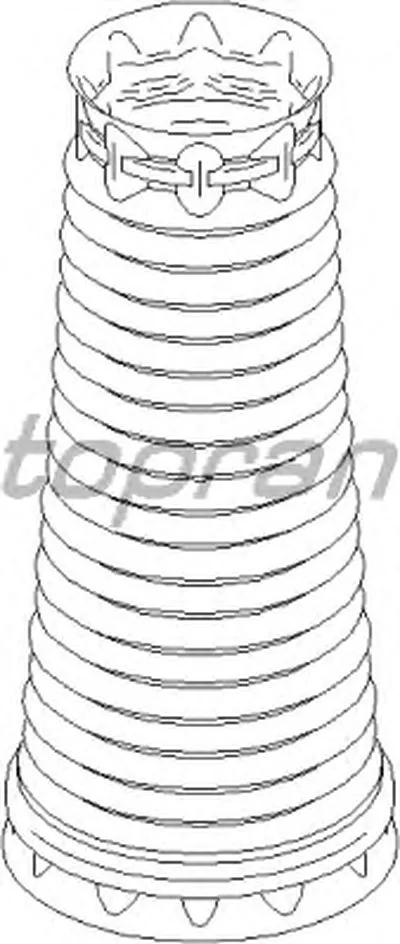 Защитный колпак / пыльник, амортизатор TOPRAN купить