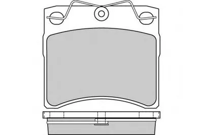 Комплект тормозных колодок, дисковый тормоз E.T.F. купить