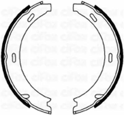 Комплект тормозных колодок, стояночная тормозная система CIFAM купить