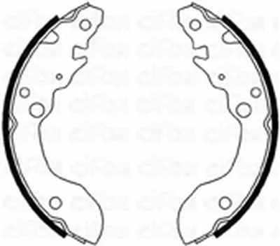 Комплект тормозных колодок CIFAM купить