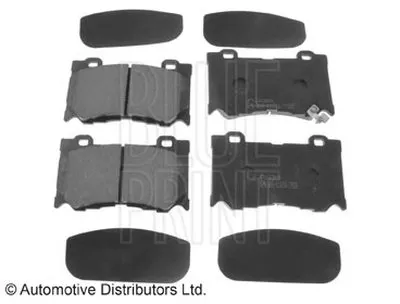 Комплект тормозных колодок, дисковый тормоз BLUE PRINT купить