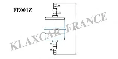 Топливный фильтр KLAXCAR FRANCE купить