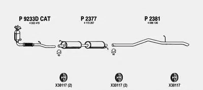 Система выпуска ОГ FENNO купить
