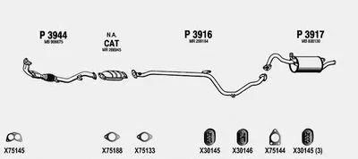 Система выпуска ОГ FENNO купить
